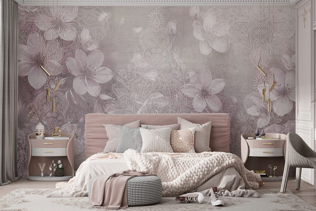 Bloemen op een waas — interieur 1
