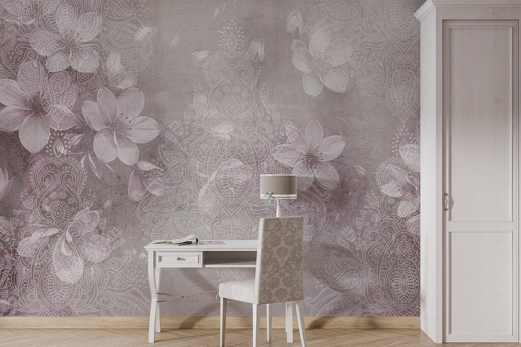 Bloemen op een waas — interieur 3
