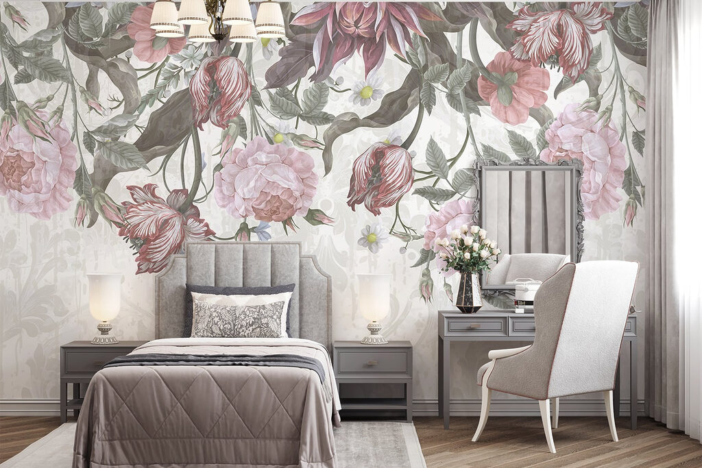 Hangend boeket voor bloemschaduw — interieur 1