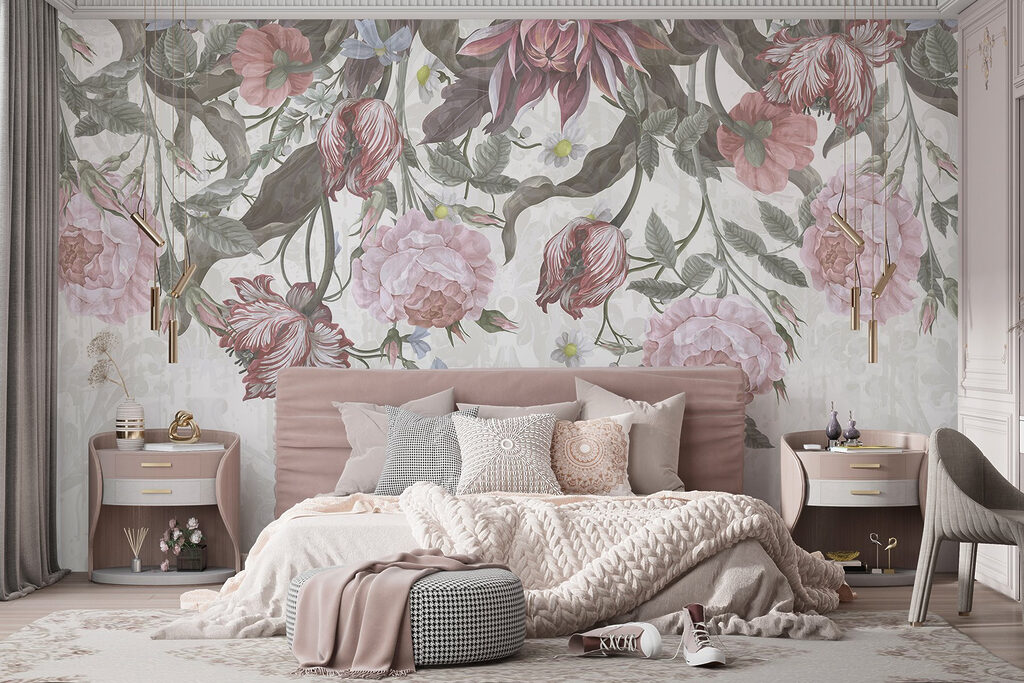 Hangend boeket voor bloemschaduw — interieur 2