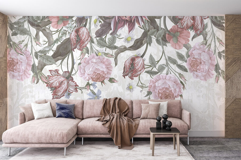 Hangend boeket voor bloemschaduw — interieur 3