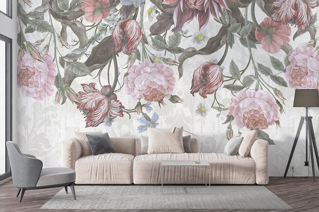 Hangend boeket voor bloemschaduw — interieur 6