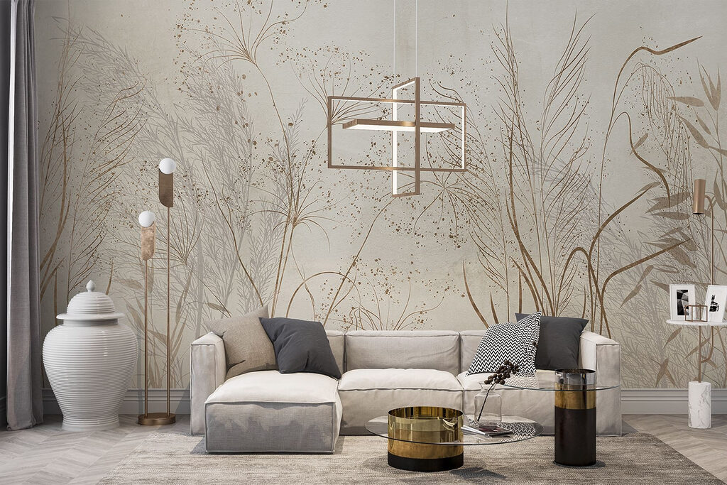 Fijne schermen en grashalmen — interieur 2