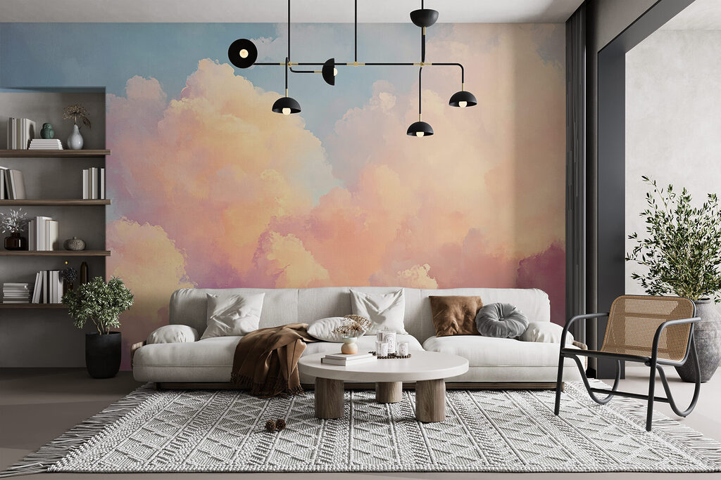 Pastelwolken in gouden licht — interieur 2