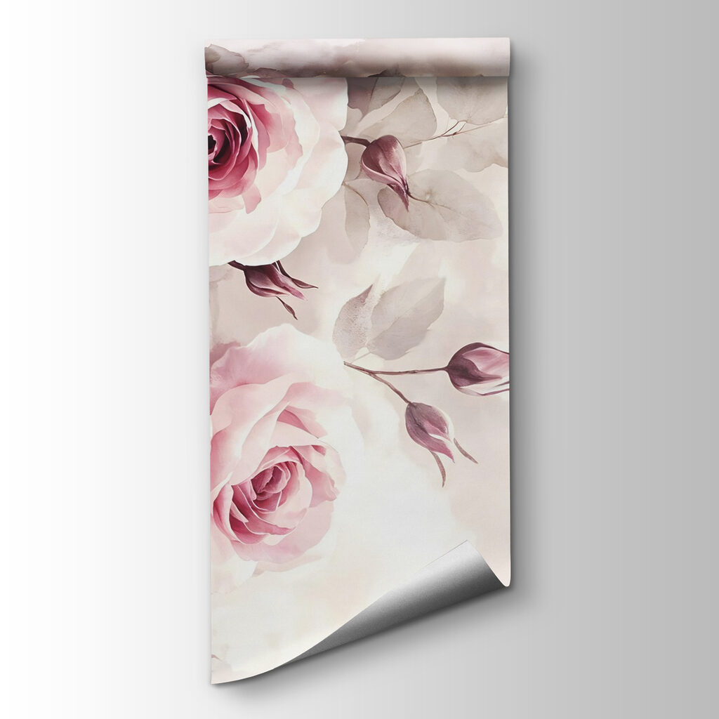 Roze rozen links — productweergave