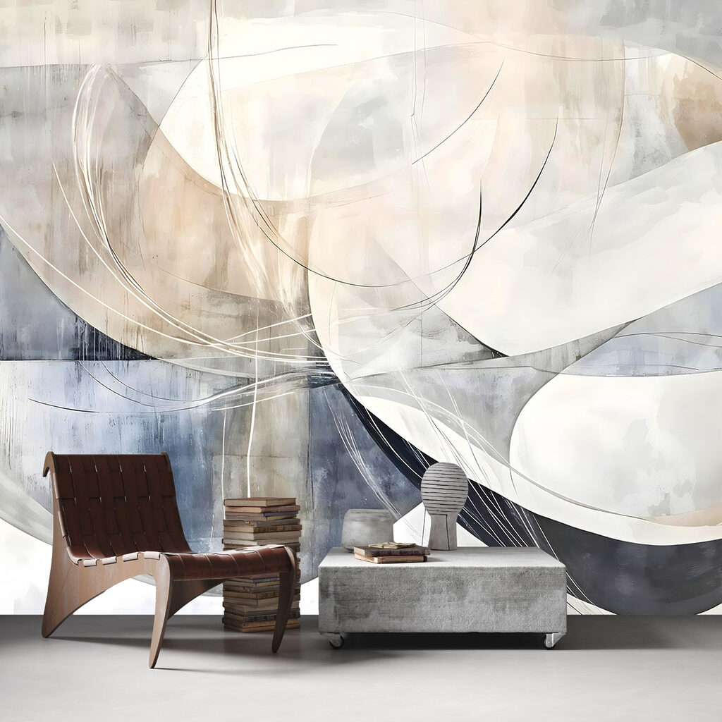 Bogen over transparante vlakken — interieur 5