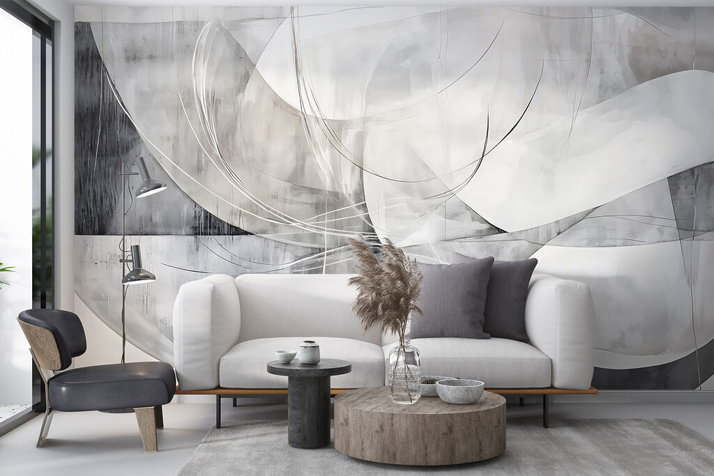 Bogen over transparante vlakken — interieur 4