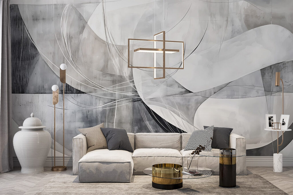 Bogen over transparante vlakken — interieur 5