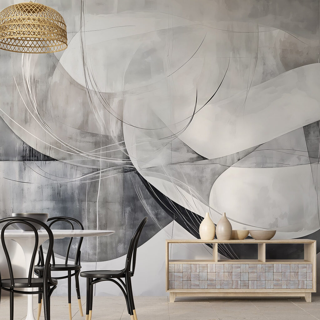Bogen over transparante vlakken — interieur 6