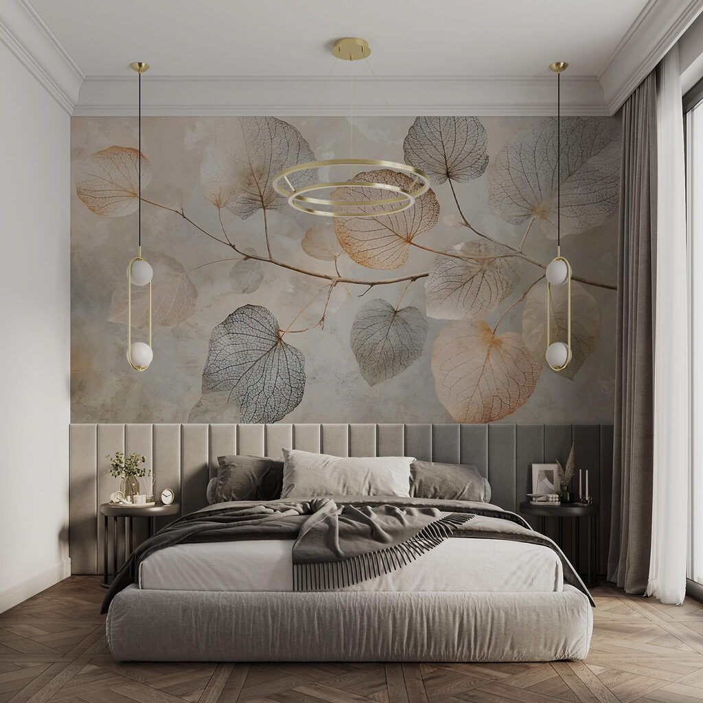 Tak met bladeren eraan — interieur 2