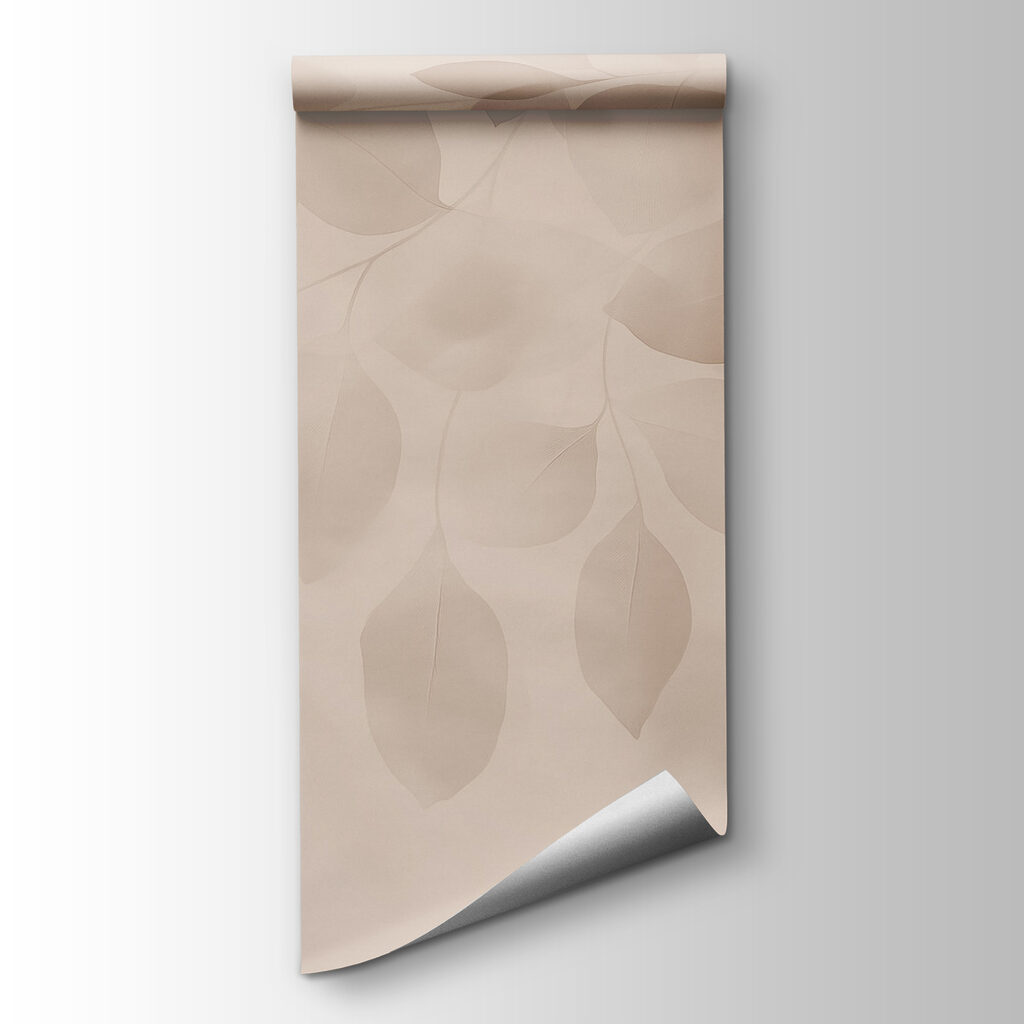 Beige bladeren in lichtlagen — productweergave