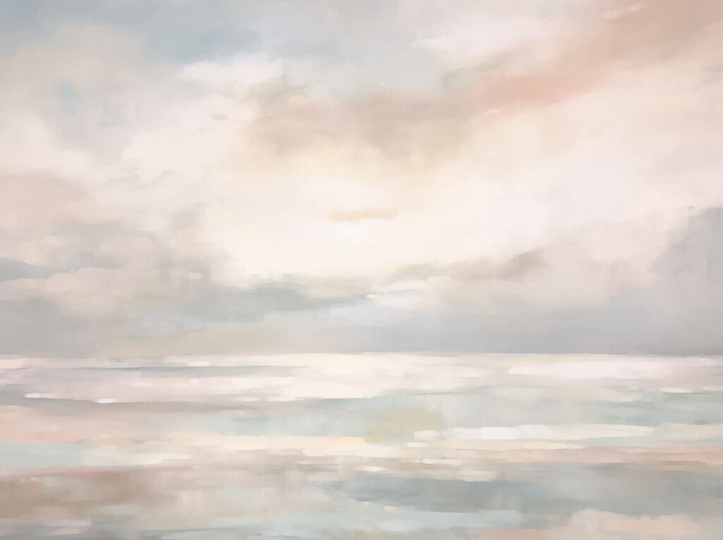 Zachte verflucht boven zee — volledig ontwerp