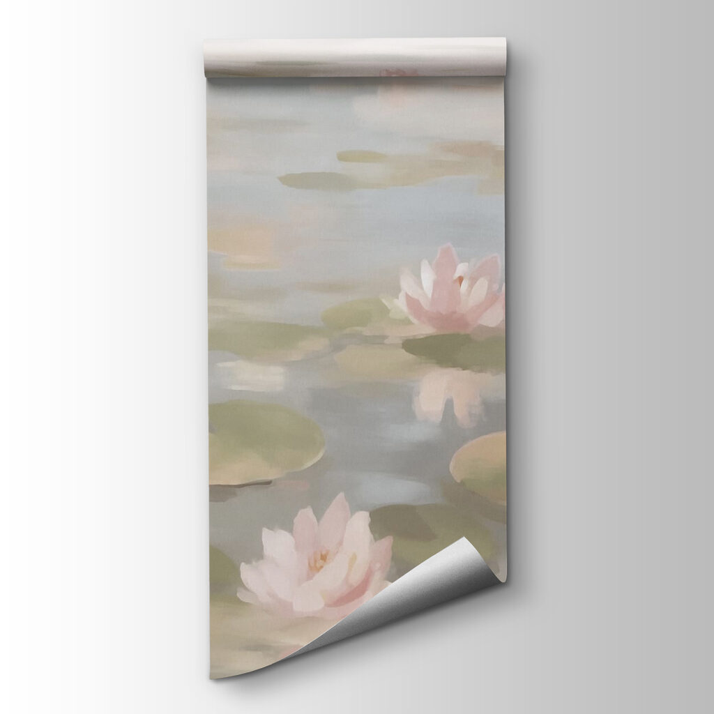 Roze lotussen op water — productweergave