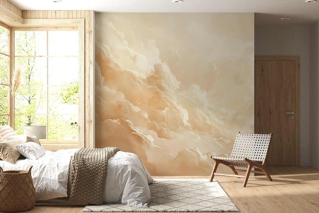 Gouden wolken rondom licht — interieur 2