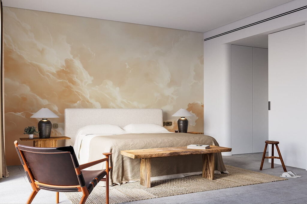 Gouden wolken rondom licht — interieur 3