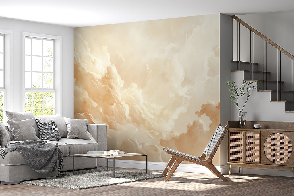 Gouden wolken rondom licht — interieur 5
