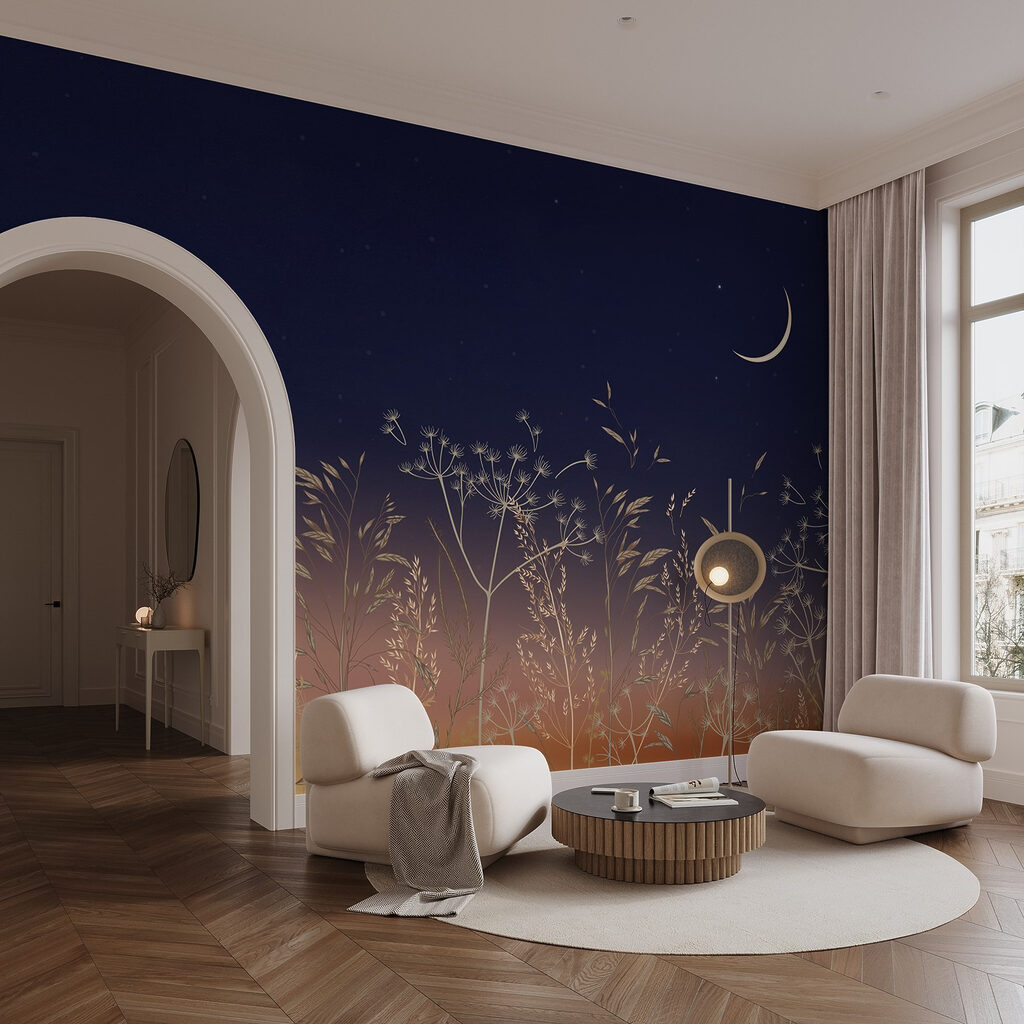 Gouden grassen onder maanlicht — interieur 4