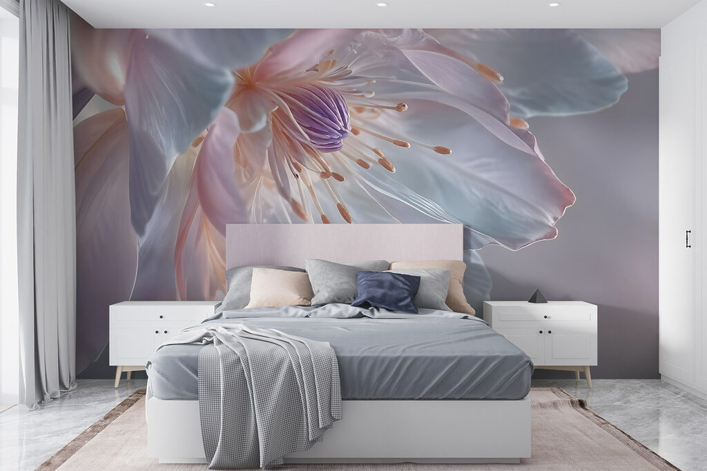 Bloemrand met parelachtige glans — interieur 1