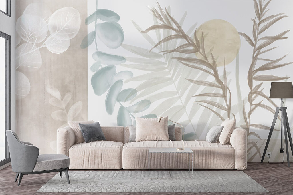 Zachte bladlagen tussen lichtvlakken — interieur 6