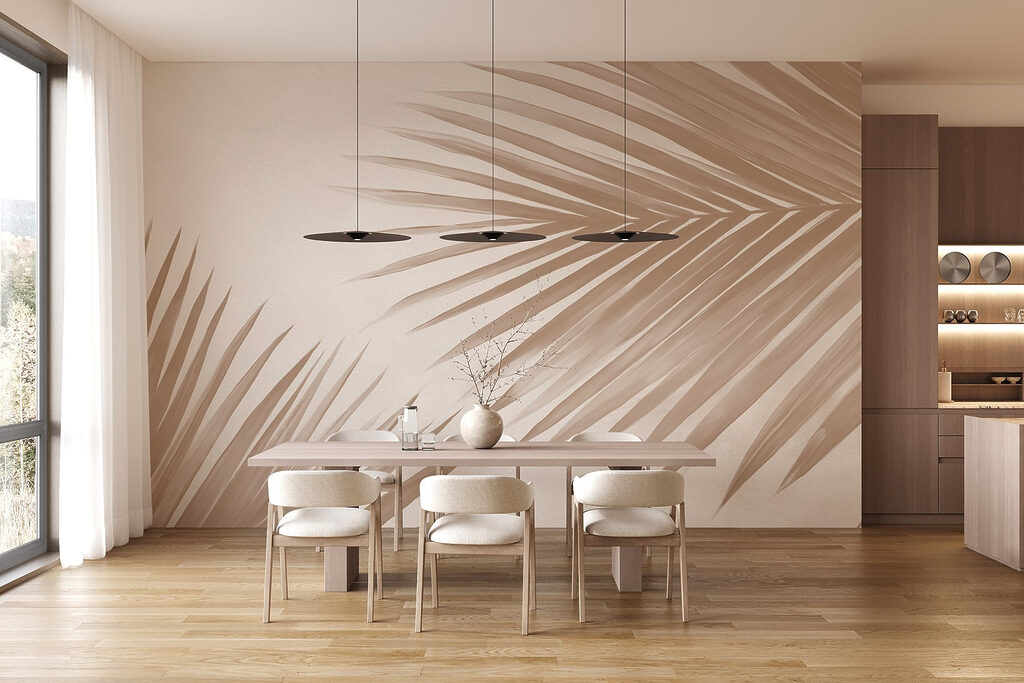 Palmveren in warme contouren — interieur 4