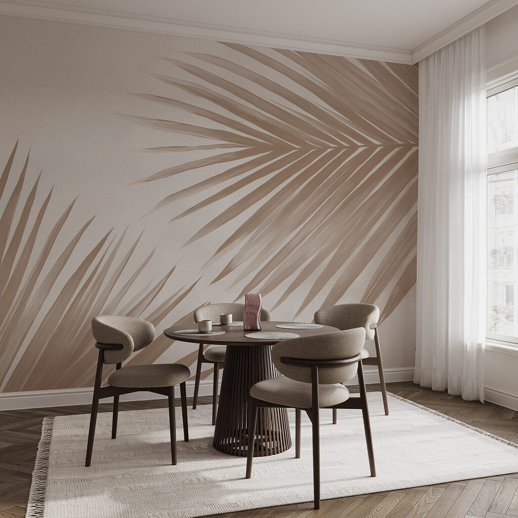 Palmveren in warme contouren — interieur 5