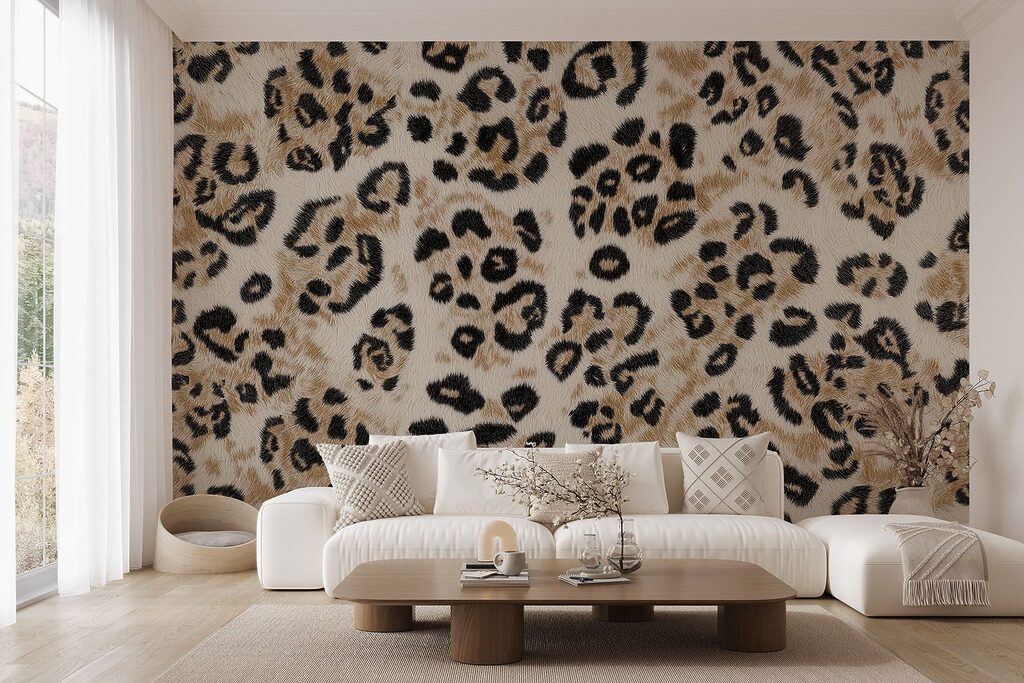 Luipaardvlekken op zacht zand — interieur 6