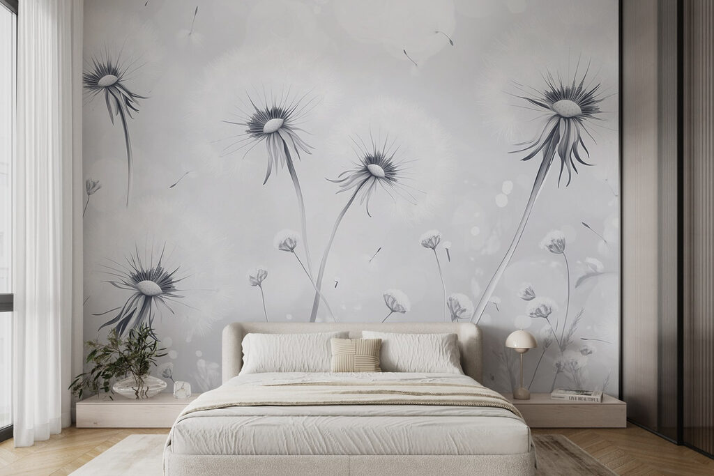 Pluisbollen in verstild licht — interieur 1