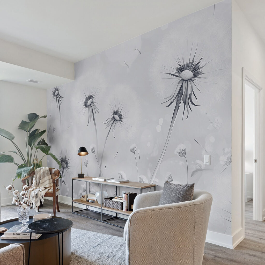 Pluisbollen in verstild licht — interieur 2