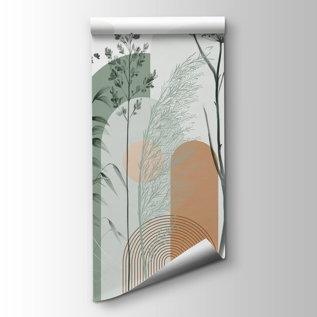 Sereen abstract ontwerp geïnspireerd op de natuur — productweergave