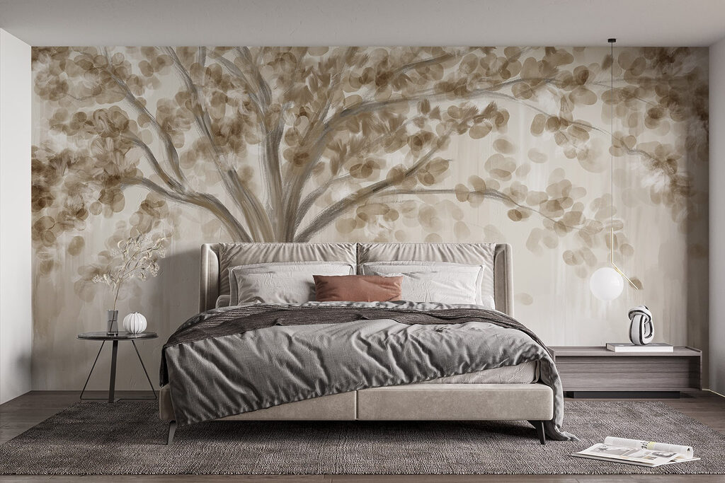 Boom met bladeren — interieur 1