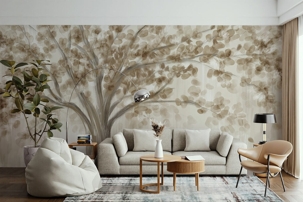 Boom met bladeren — interieur 4