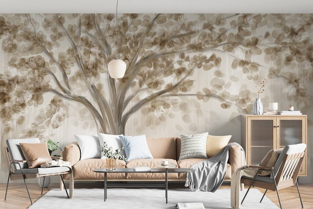 Boom met bladeren — interieur 5