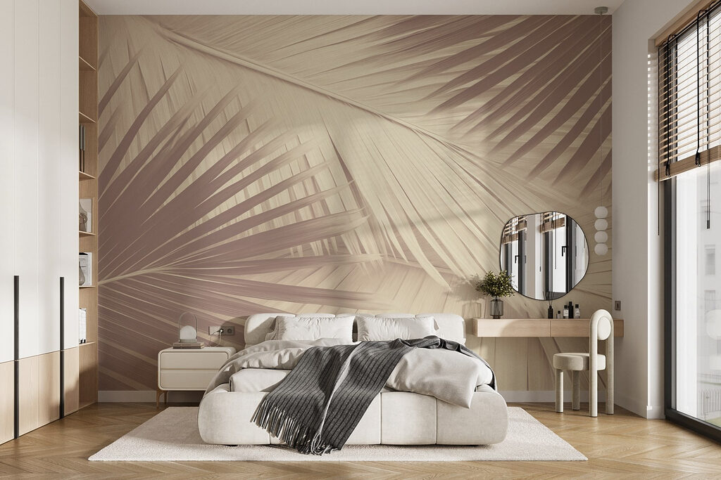 Palmen in zacht tegenlicht — interieur 2
