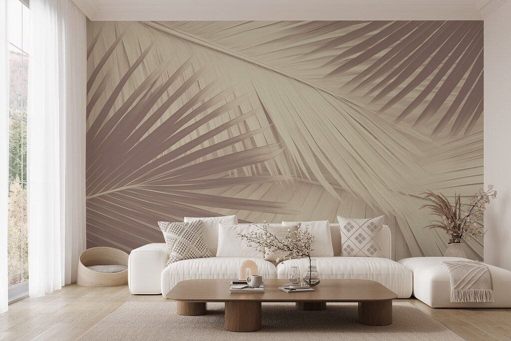 Palmen in zacht tegenlicht — interieur 6