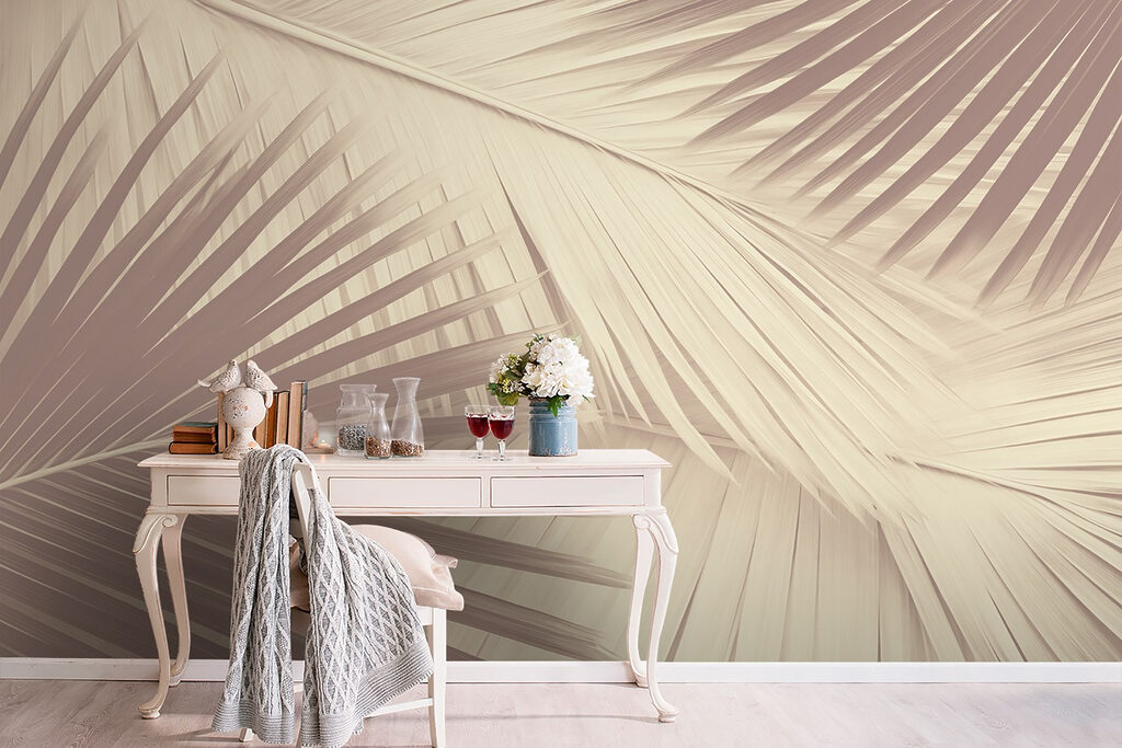 Palmen in zacht tegenlicht — interieur 7