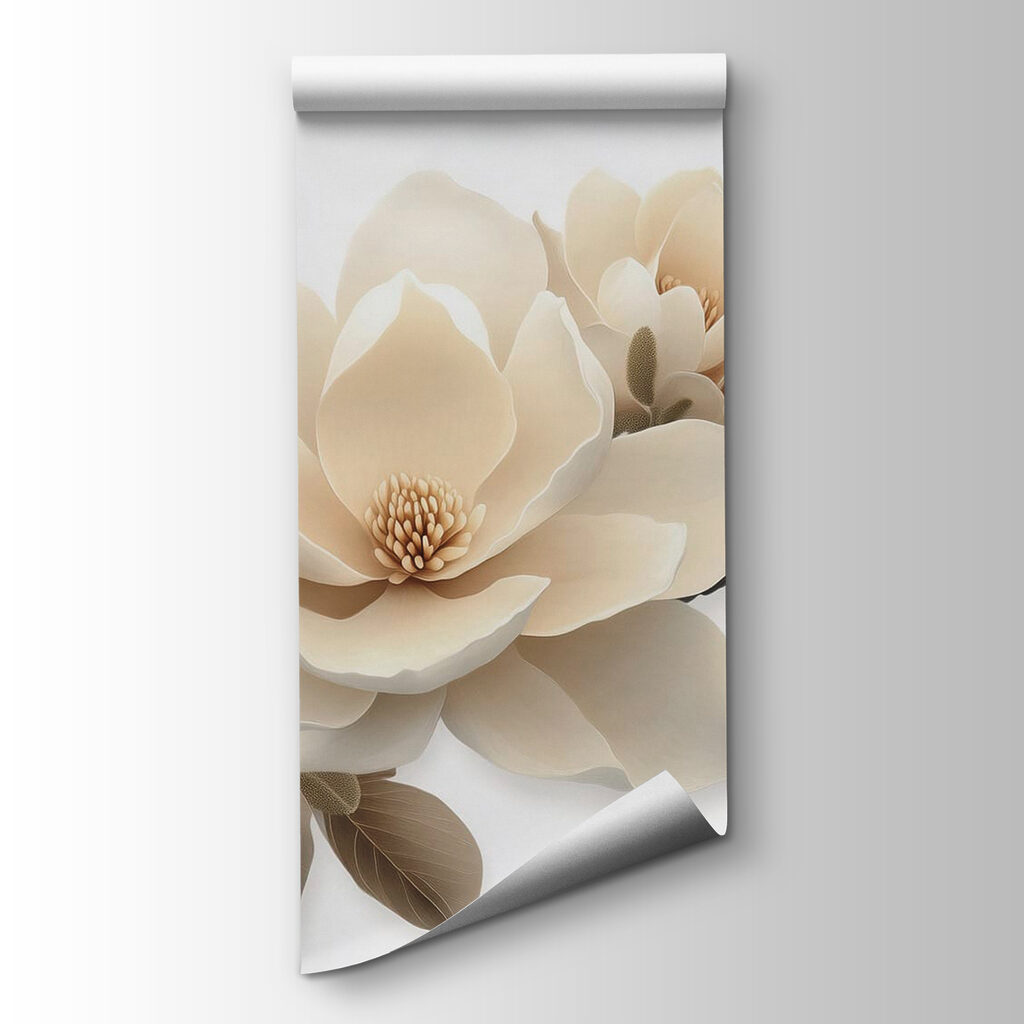 Crèmekleurige magnolia dicht bijeen — productweergave