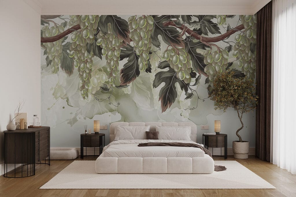 Hangende vruchten tussen groen — interieur 1