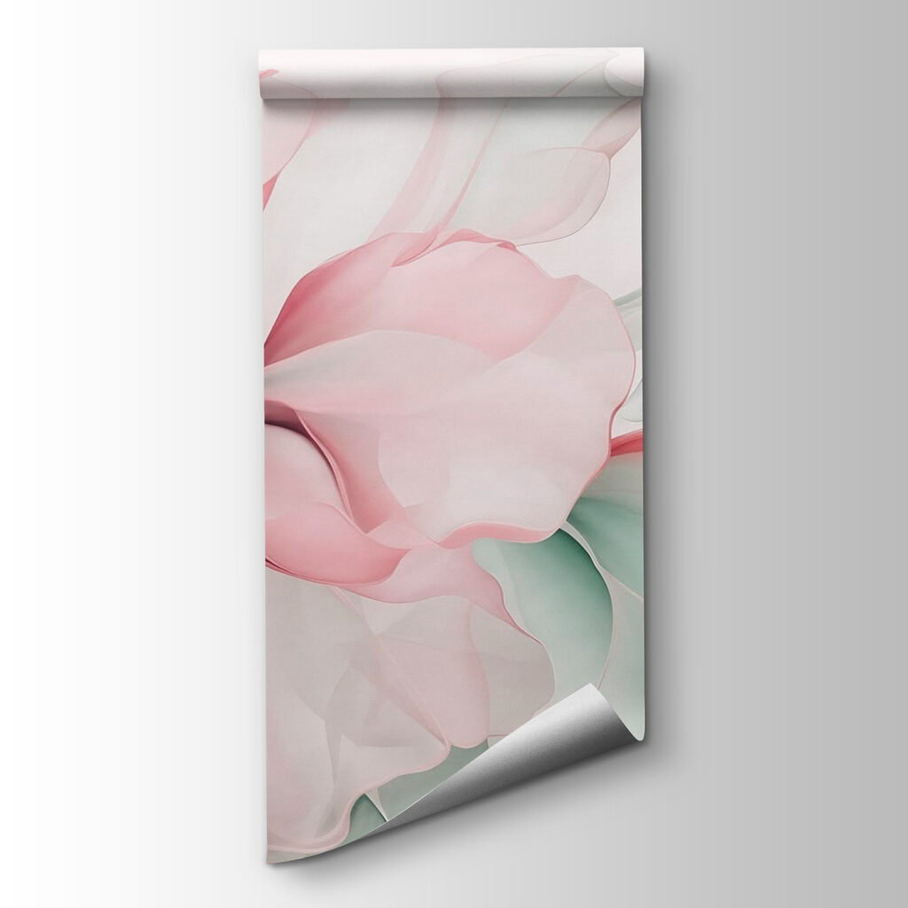 Gevoelige pastel bloemenabstractie — productweergave
