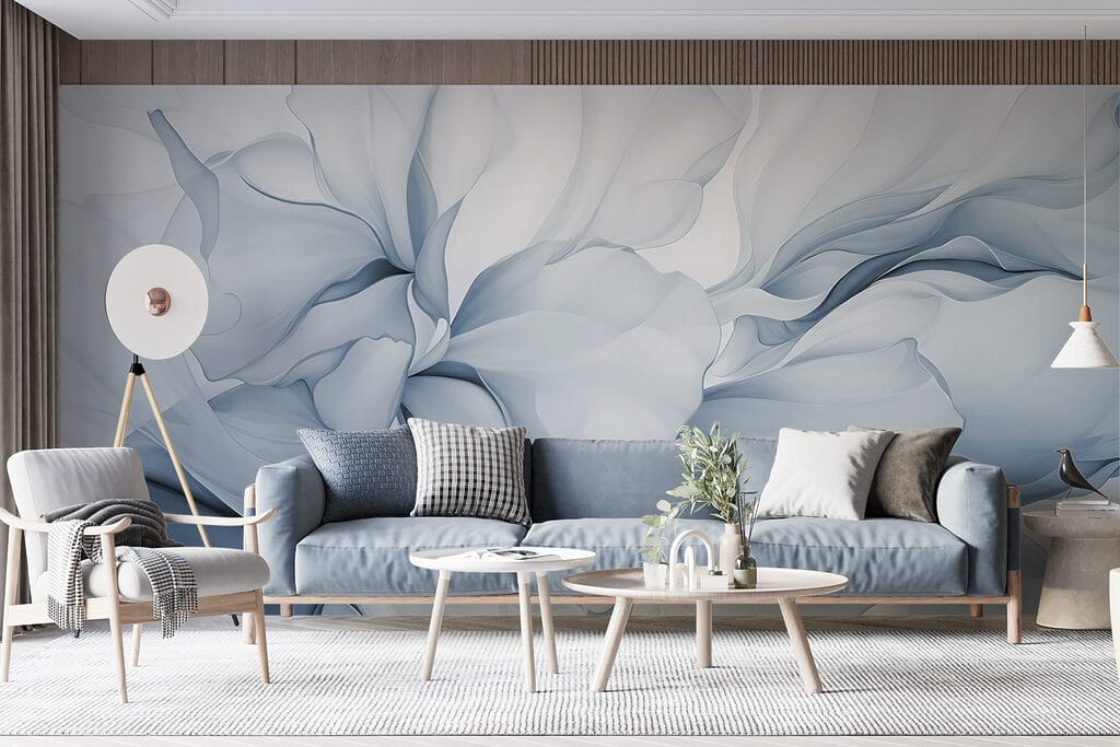 Delicate bloemblaadjes in zachte tinten — interieur 2