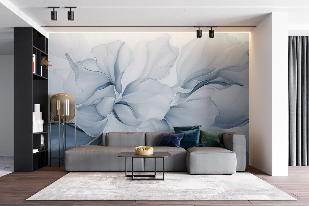 Delicate bloemblaadjes in zachte tinten — interieur 4