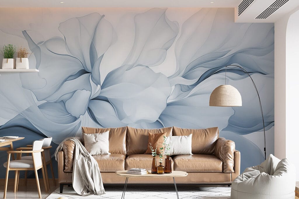 Delicate bloemblaadjes in zachte tinten — interieur 5