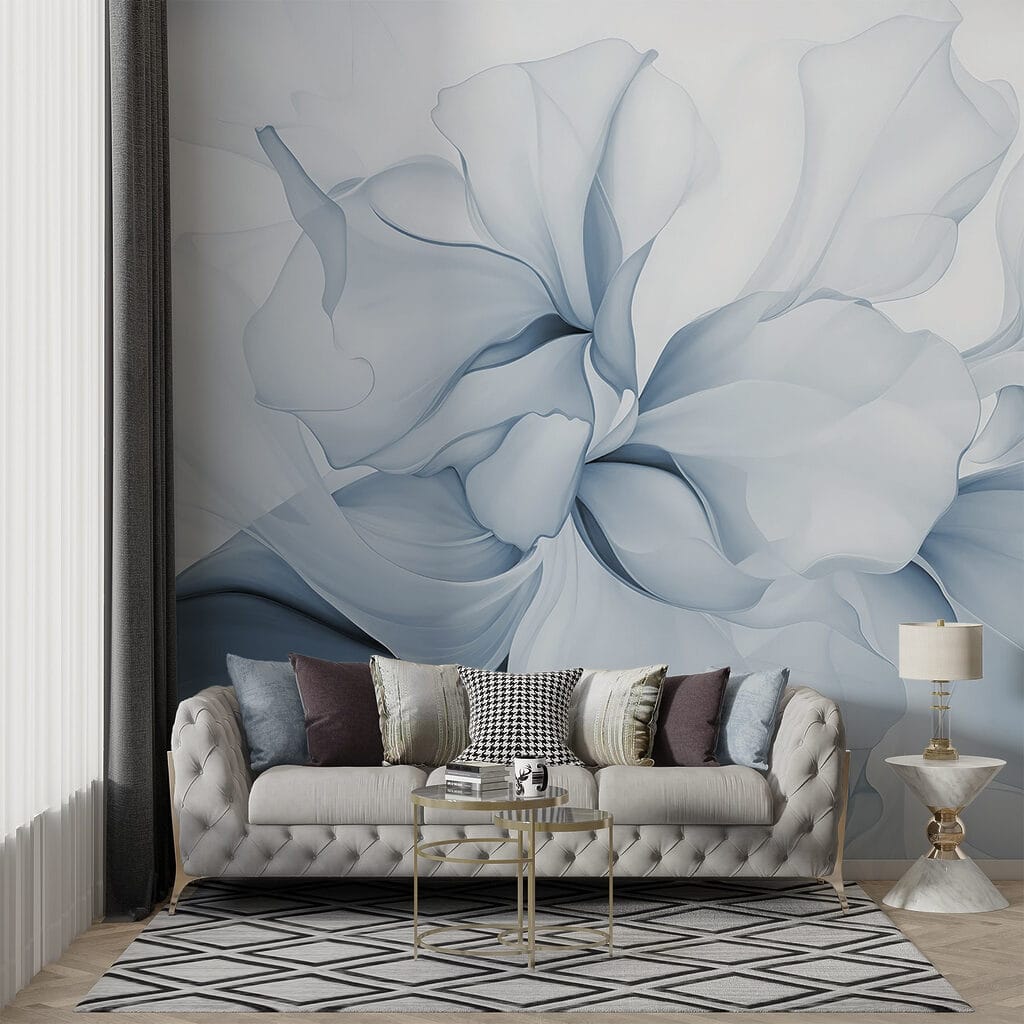 Delicate bloemblaadjes in zachte tinten — interieur 6