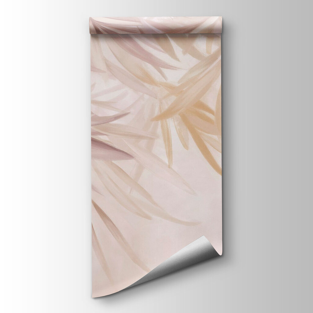 Roze en okerkleurige palmveren — productweergave
