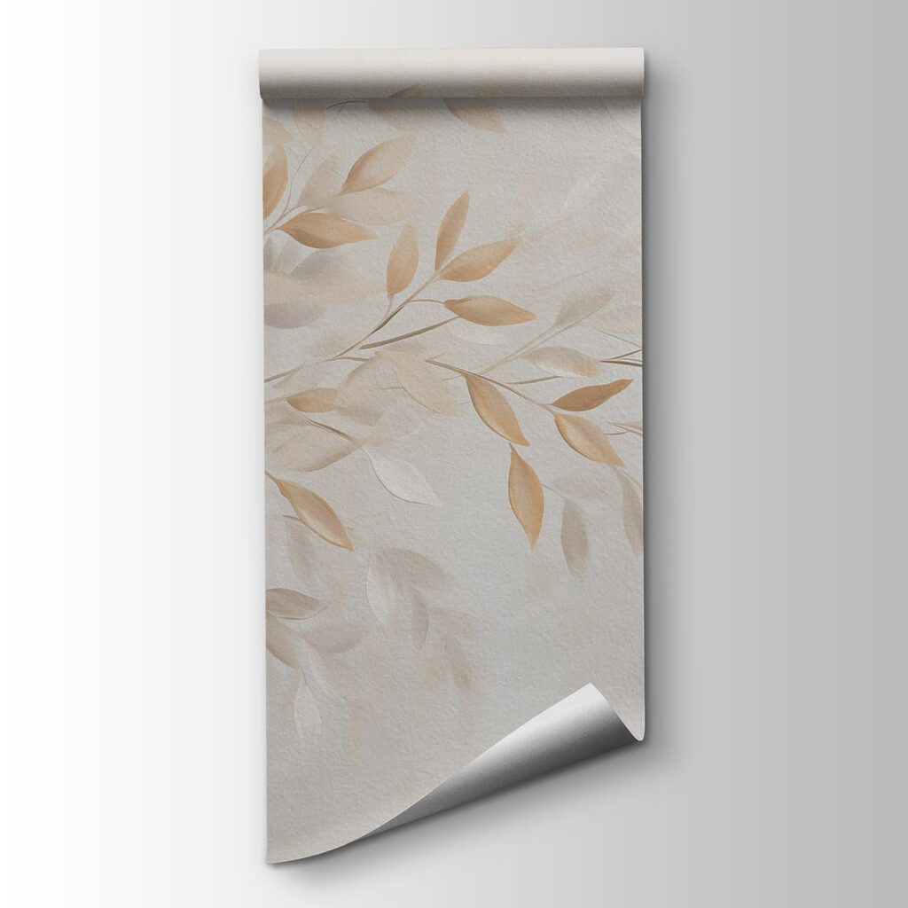 Beige takken op grijstinten — productweergave