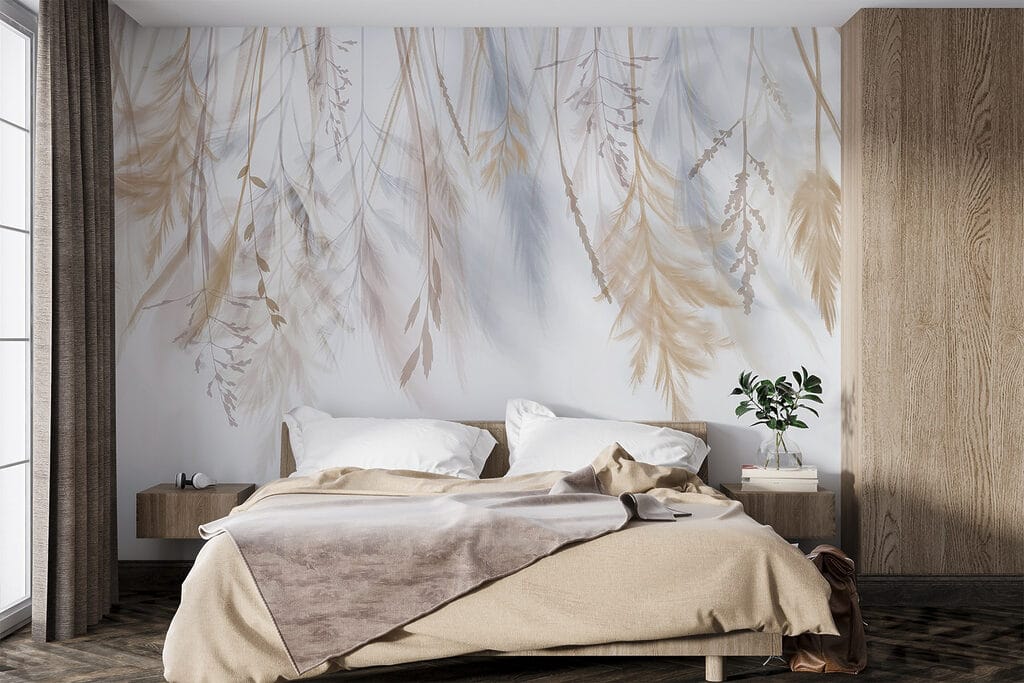 Hangveren in zandkleurig blauw — interieur 4