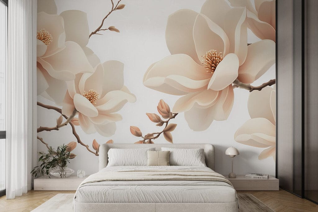 Elegante bloesems aan sierlijke takken — interieur 2