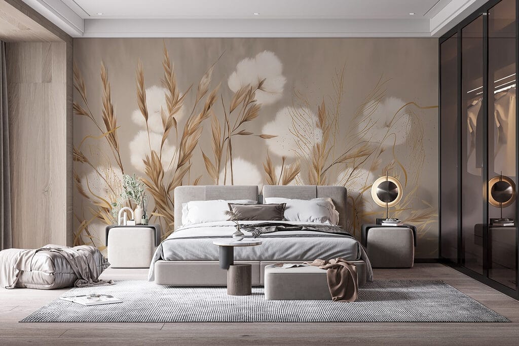 Verfijnde schoonheid van het palet van de natuur’s in een interieur