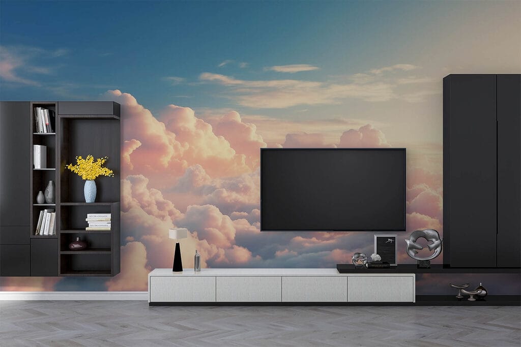 Zonlicht over een wolkendek — interieur 3