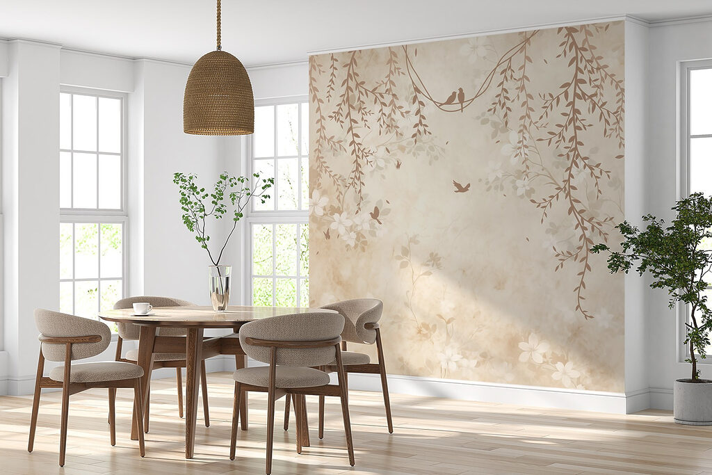 Vogeltjes onder bleke ranken — interieur 6