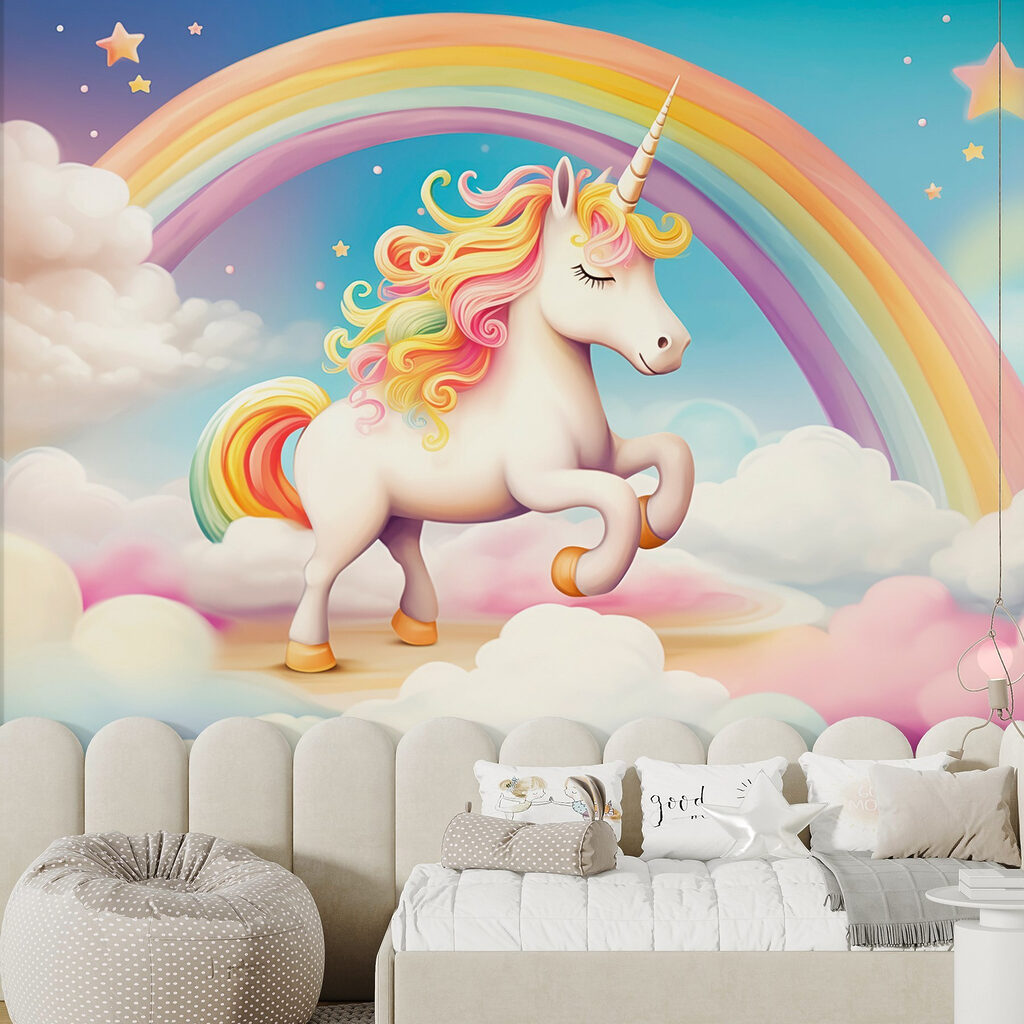 Eenhoorn onder een regenboog — interieur 4